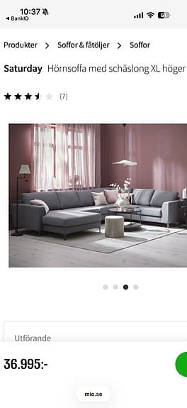 Saturday soffa