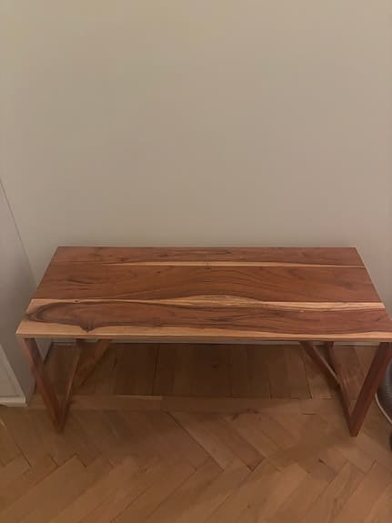 Helt ny träbänk från Granit