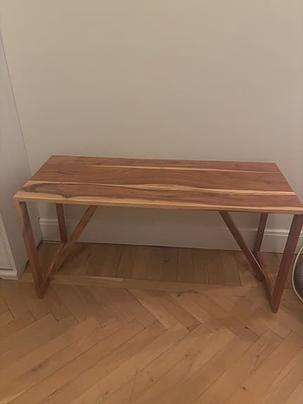 Helt ny träbänk från Granit