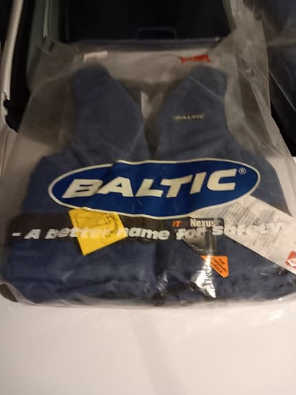 Baltic flytväst 50N blå 2stycken