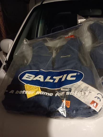 Baltic flytväst 50N blå 2stycken