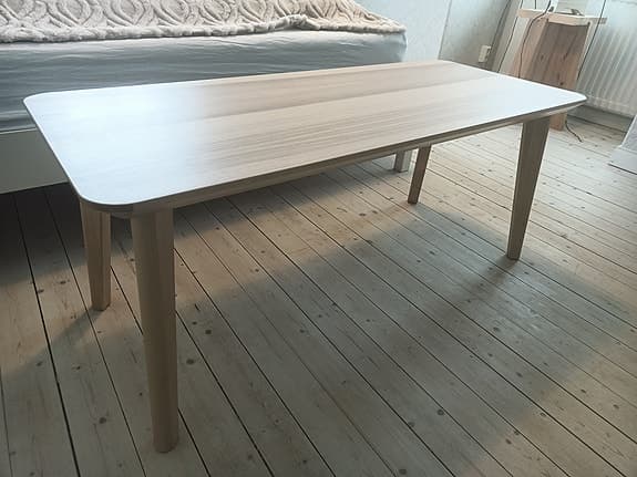 LISABO
Soffbord, askfaner, 118x50 cm ikea top skick