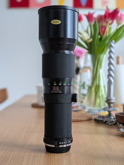 Vivitar Auto Telephoto 400mm f/5.6 – Vintage teleobjektiv
