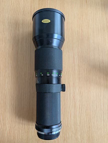 Vivitar Auto Telephoto 400mm f/5.6 – Vintage teleobjektiv