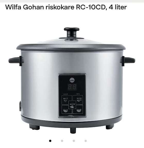 Wilfa Gohan riskokare RC-10CD, 4 liter