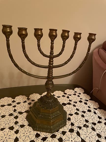 Ljusstake i mässing