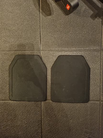 2x viktplattor 2,5 kg till träningsväst – oanvända