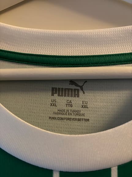 Puma Rapid Wien fotbollströja XXL grön