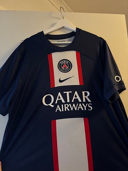 Nike Paris Saint-Germain fotbollströja herr blå Dri-Fit storlek XL