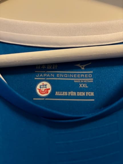 Mizuno fotbollströja F.C. Hansa Rostock blå/vit XXL herr