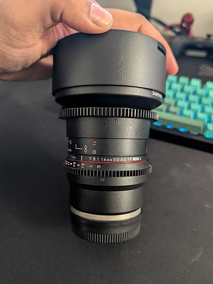 Samyang 14mm T 3.1 ED AS IF UMC II för Sony FE