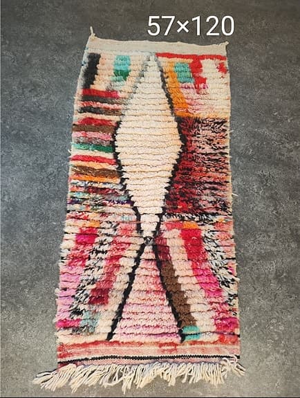 Vacker,fin och äkta Berber ull matta