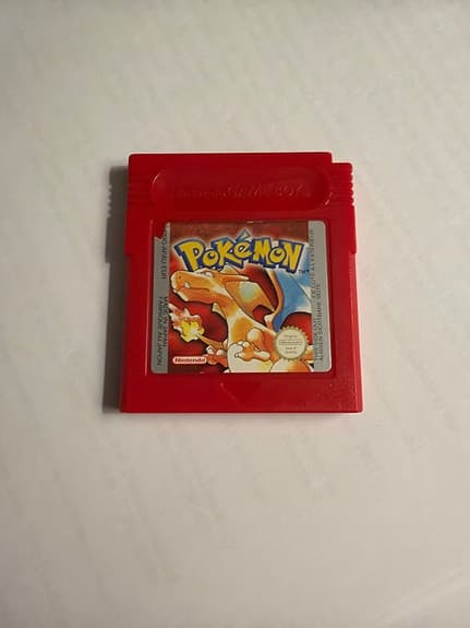 Nintendo Pokémon Red spelkassett Game Boy