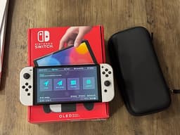 Nintendo Switch OLED opatchad