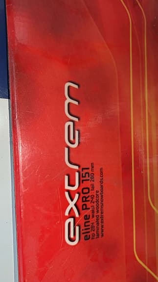 Extrem Eline 151 Snowboard + Warp bindningar