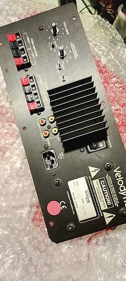 Förstärkare Velodyne, till bas högtslare