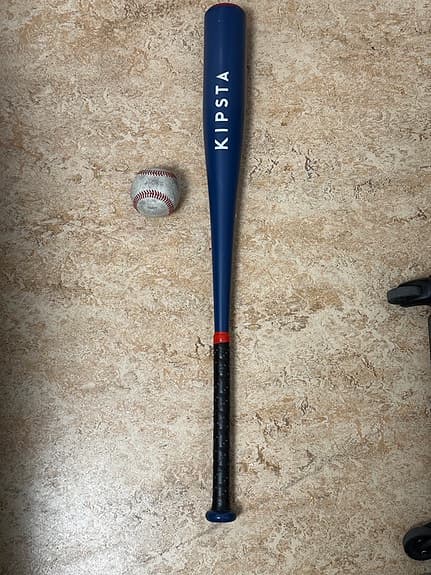 Basebollträ och baseball bollen