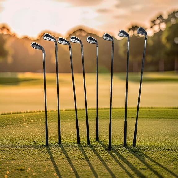Wilson fs FatShaft Pulsar golfklubbor järnset svart