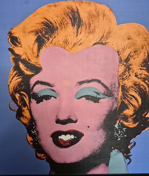 Stor Marilyn Monroe-tavla