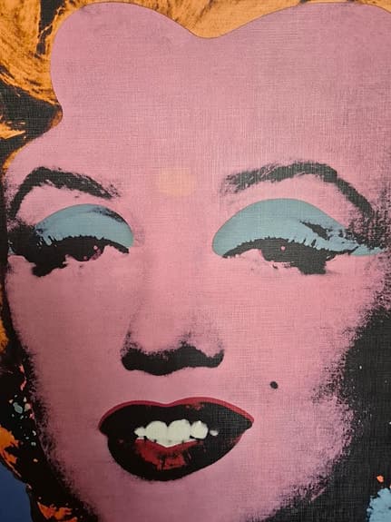 Stor Marilyn Monroe-tavla