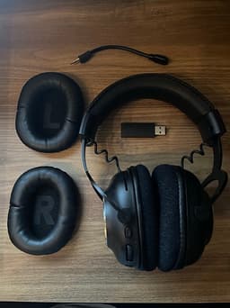 Logitech G Pro X trådlösa svart