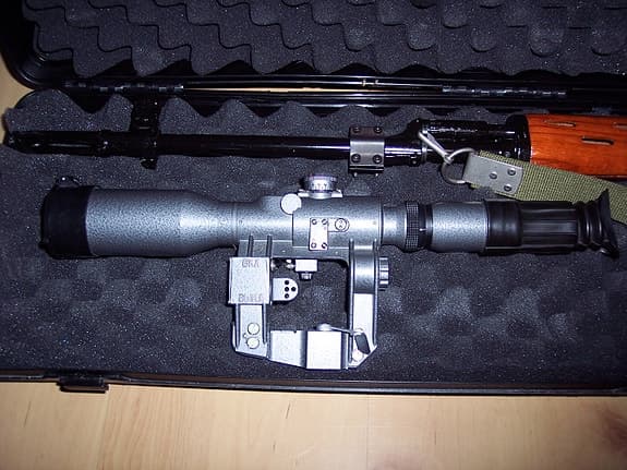 SVD Dragunov (airsoft) från Atoz med äkta POSP!