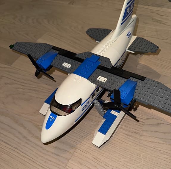 Sällsynt LEGO City flygplan Set 7723