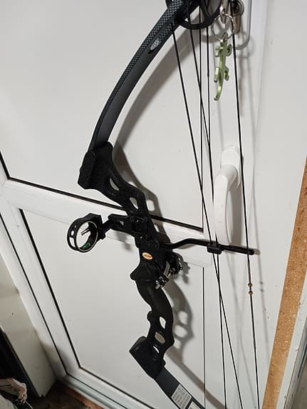 Compoundbåge med tillbehör