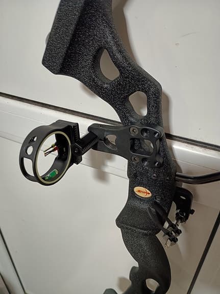 Compoundbåge med tillbehör