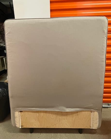 IKEA sänggavel 90 GRÅ + BEIGE