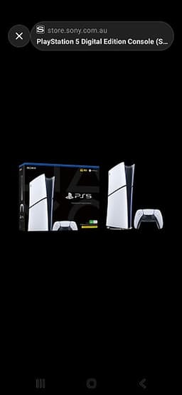 PlayStation 5 Slim Digital – Helt ny & oöppnad