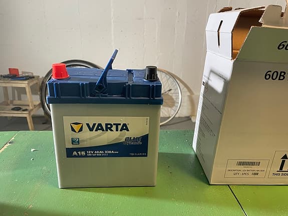 12V bilbatteri