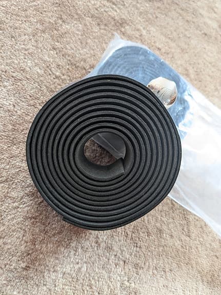 Styrlinda för cykel, svart.