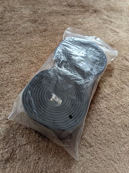 Styrlinda för cykel, svart.