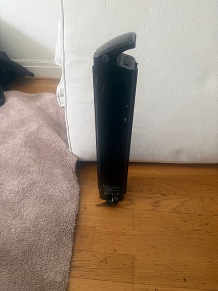 Ecoride + batteri till elcykel svart