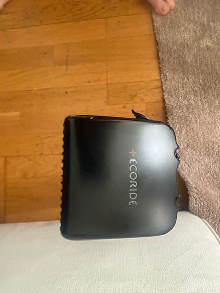 Ecoride + batteri till elcykel svart