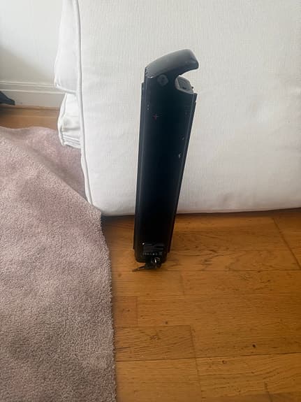 Ecoride + batteri till elcykel svart