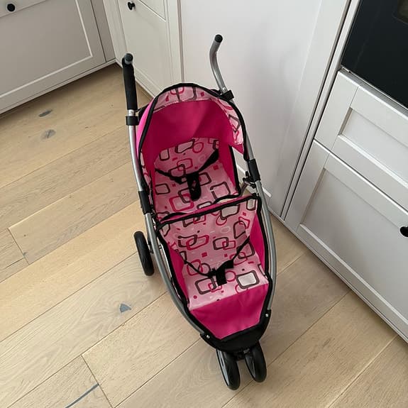 Dockvagn dubbelvagn, dubbla sitser