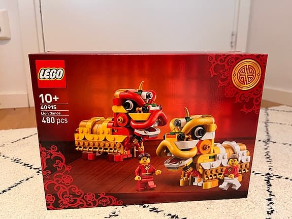 Nytt Lego 40915 byggsats lejondans 480 delar