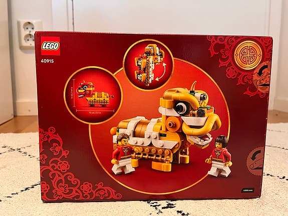 Nytt Lego 40915 byggsats lejondans 480 delar