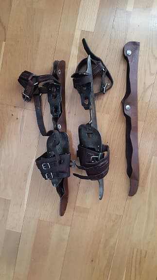 Långfärdsskridskor Eskilstuna jernverk Retro  Skena43cm