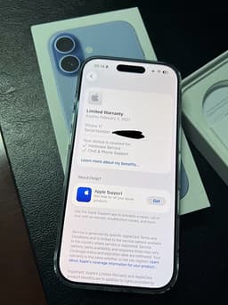 Apple iPhone 17 mobiltelefon 256 GB blå