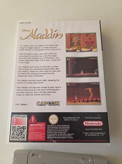 Aladdin Disney, Super Nintendo