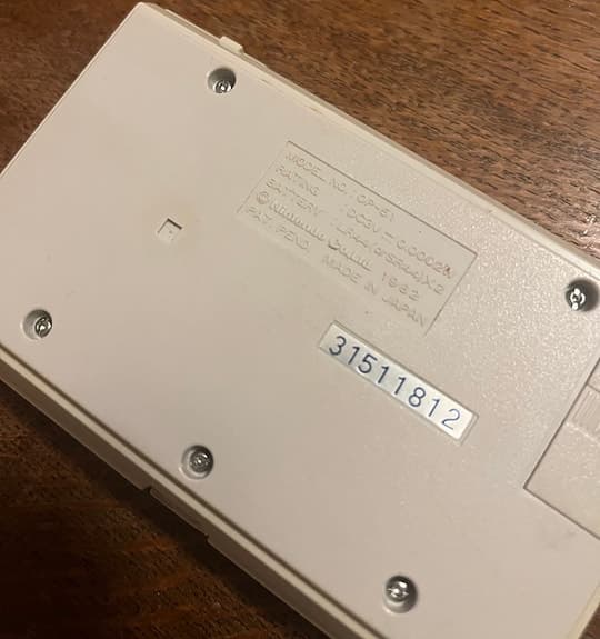 Nintendo Game & Watch Oil Panic handhållet spel