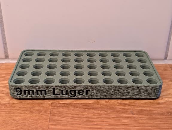9mm Luger - laddbricka