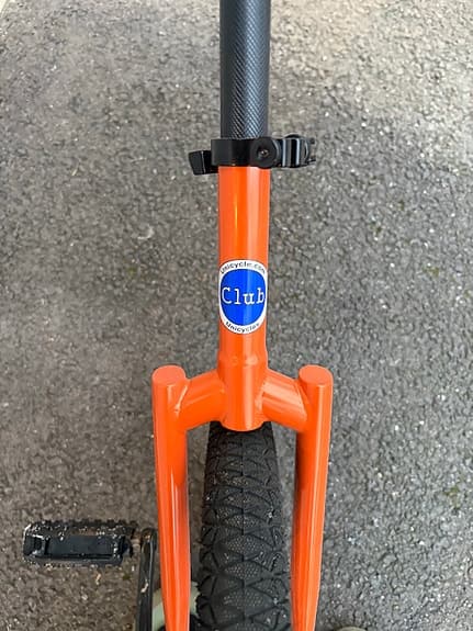 Club enhjuling 20" orange