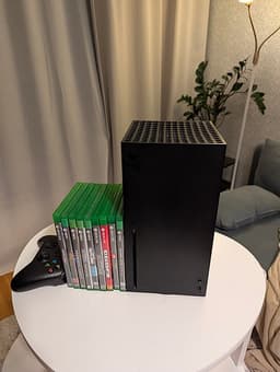 Xbox Series X 1TB – 9 spel & handkontroll