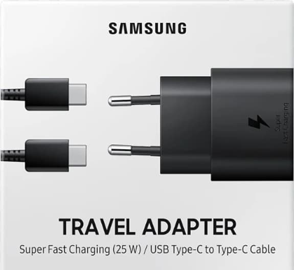 Original Samsung 25 Watts PD Supersnabbladdare med kabel