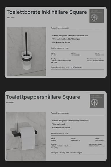 Badrumtillbehör