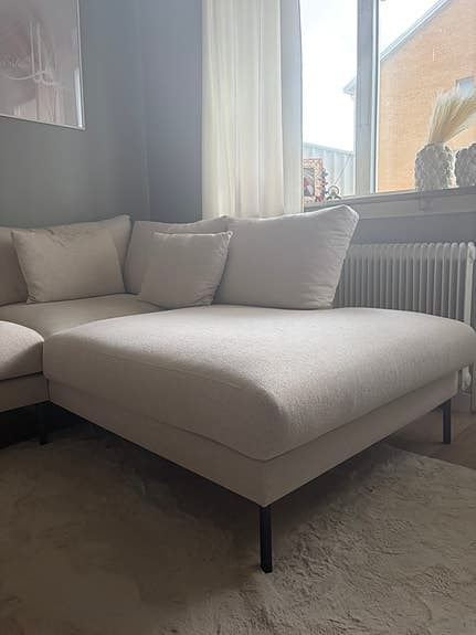 Beige soffa från trademax